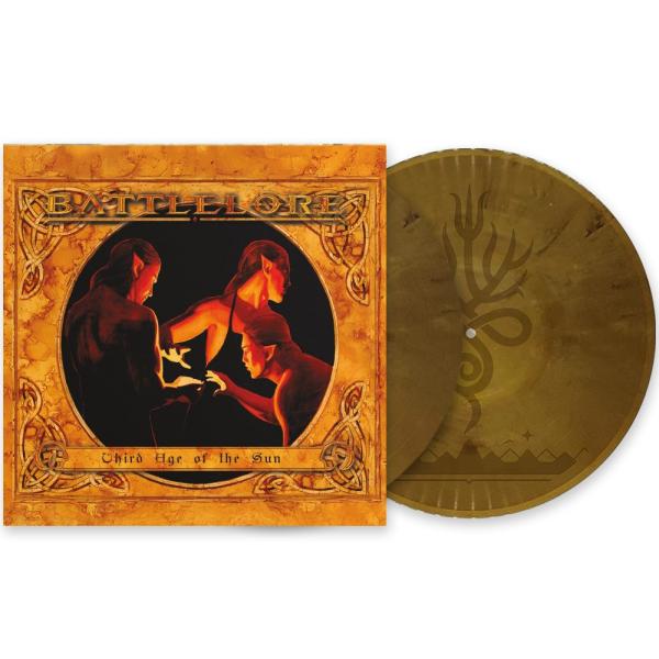 Battlelore - Third Age Of The Sun 2LP ( Gold Black Marbled Vinyl)